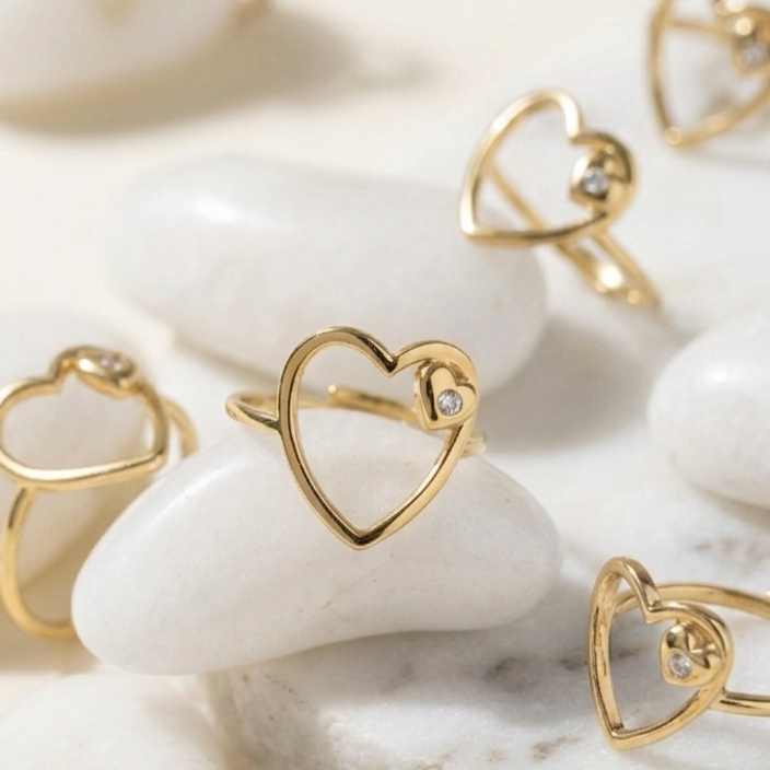 Sweetheart Minimalist Ring