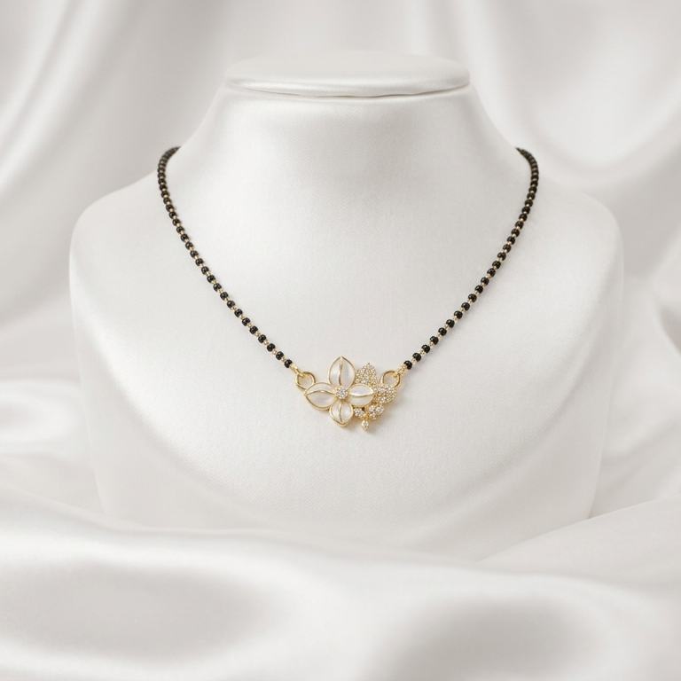 Flower Mangalsutra