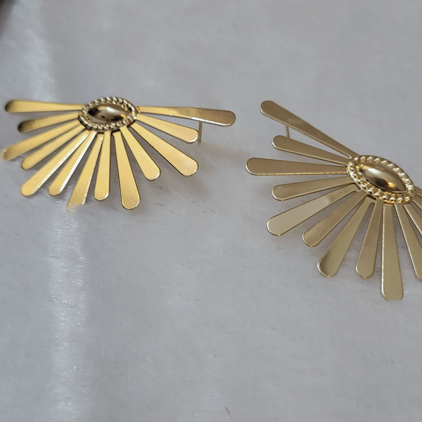 Half Flower Earring