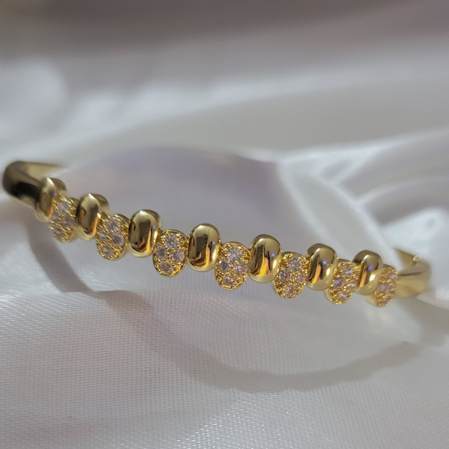Diamond Accent Gold Bracelet