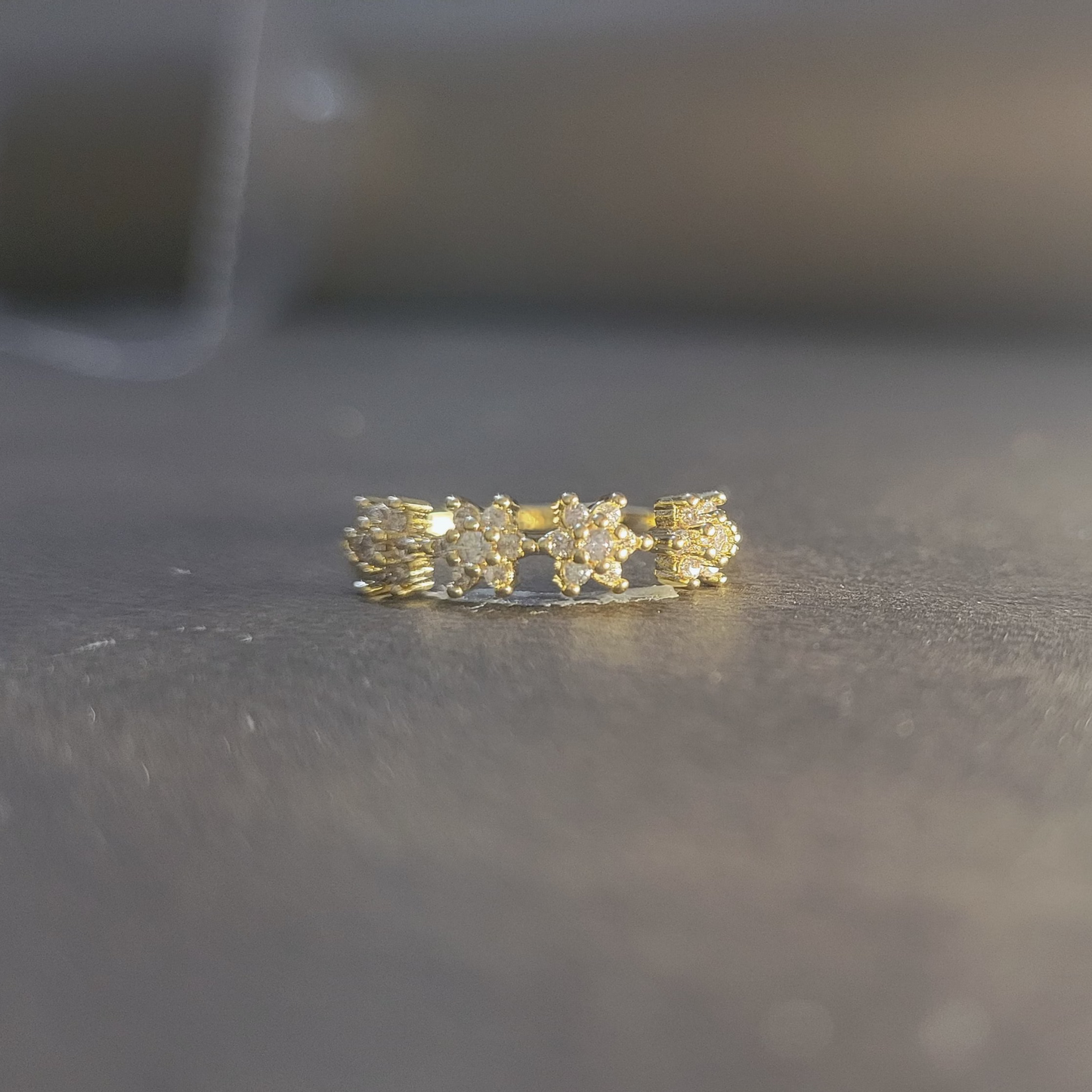 Floral Cluster Ring