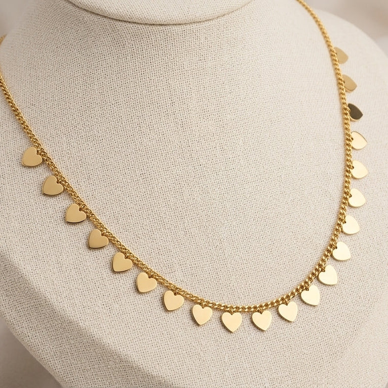 Heart Charm Chain