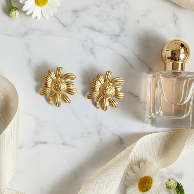 Daisy Flower Earring