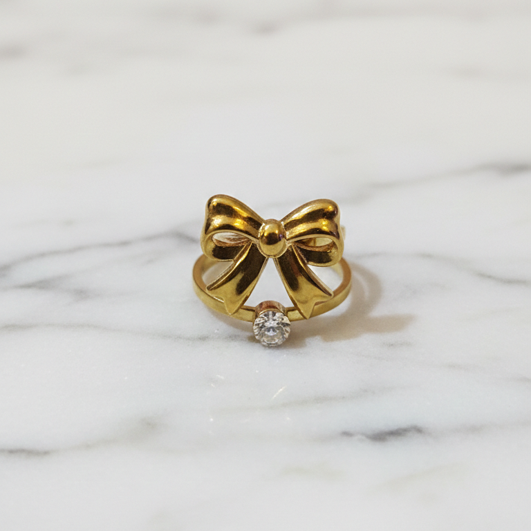 Bow Silhouette Ring