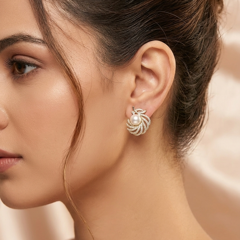 Winged Design Stud