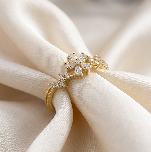 Flower Design Ring