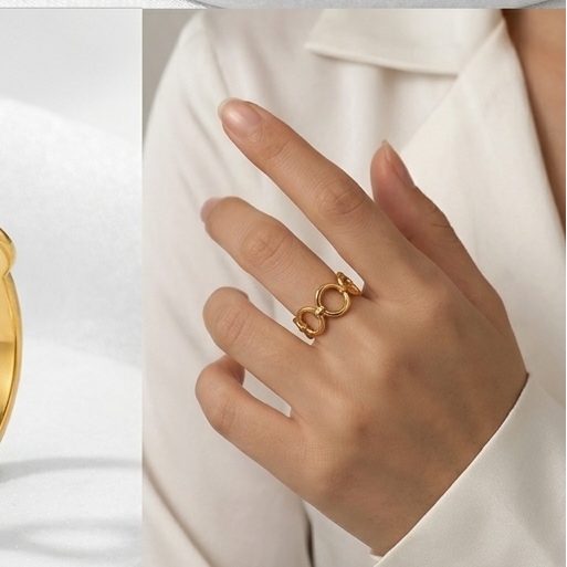 Oval Link Ring