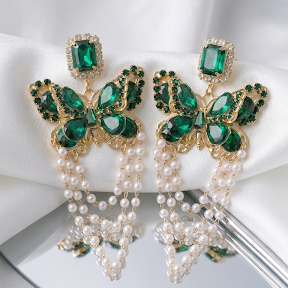 Emerald Butterfly Drop  (Turkish)