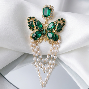 Emerald Butterfly Drop  (Turkish)