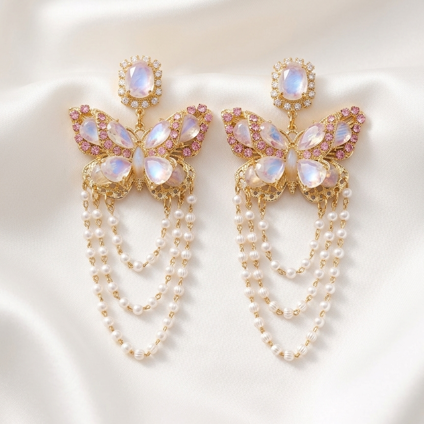 Butterfly Pearl Drape(Turkish)