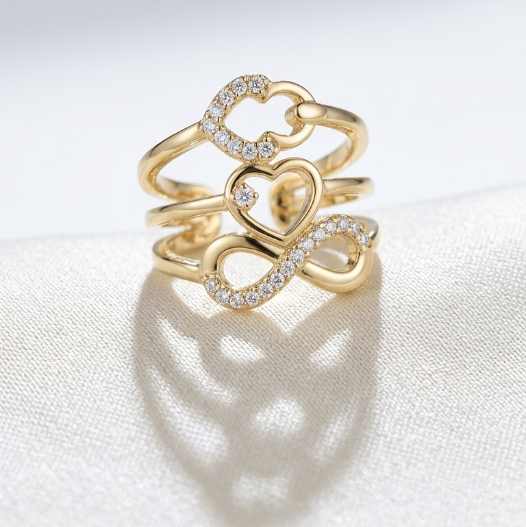 Triple Band Ring