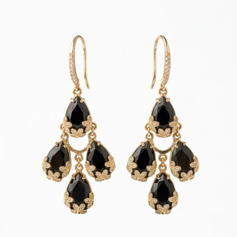 Black Tear Drop