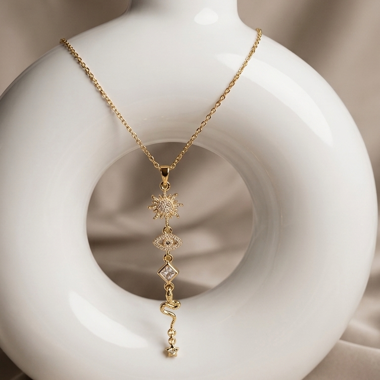Lariat Necklace 01