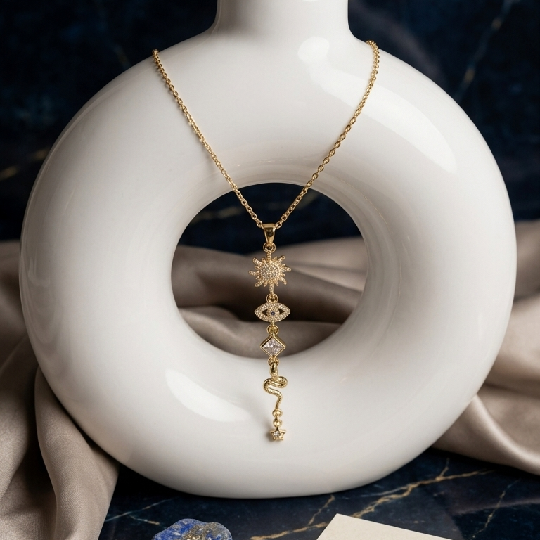 Lariat Necklace 01