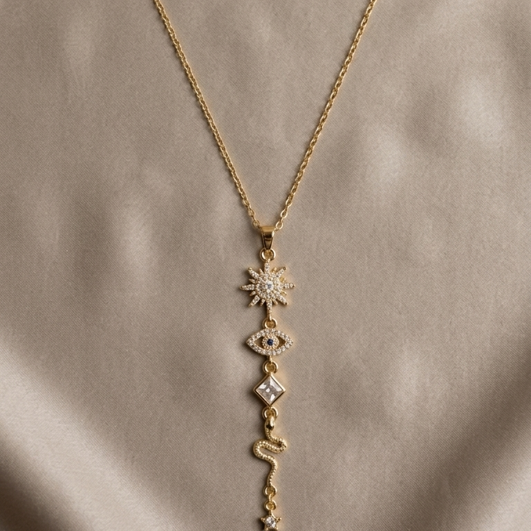 Lariat Necklace 01