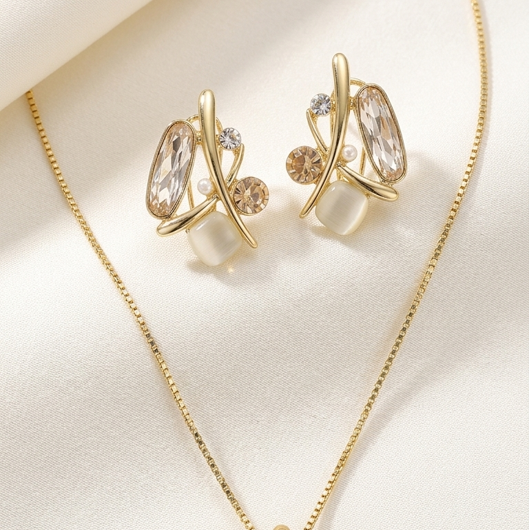 Opal Pendent Set