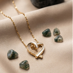 Enamel Heart Pendent