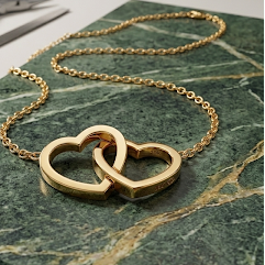 Double Heart Pendent