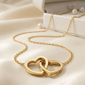 Double Heart Pendent