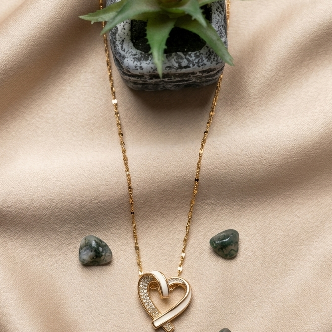 Enamel Heart Pendent