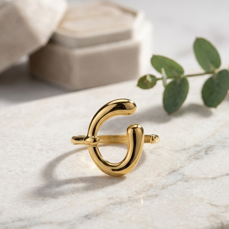 Calligraphic Ring