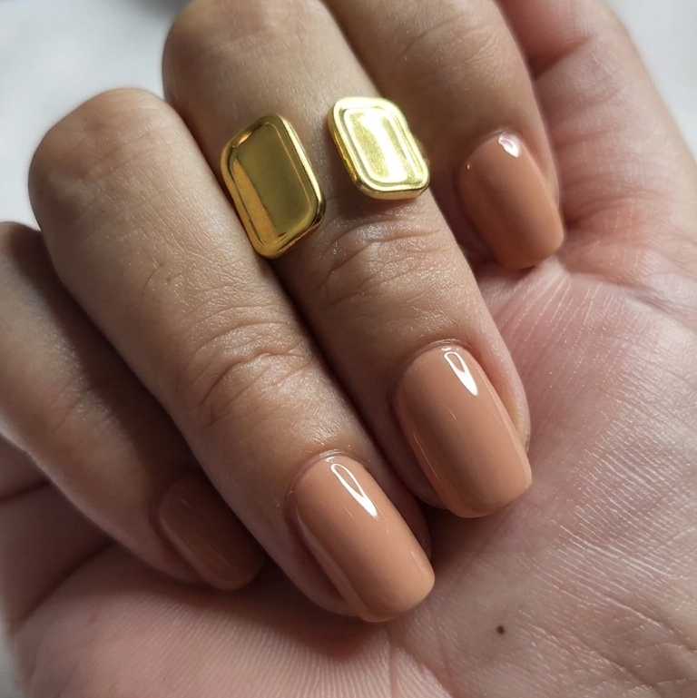 Golden Cuff Ring