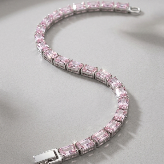 Tennis Bracelet Pink