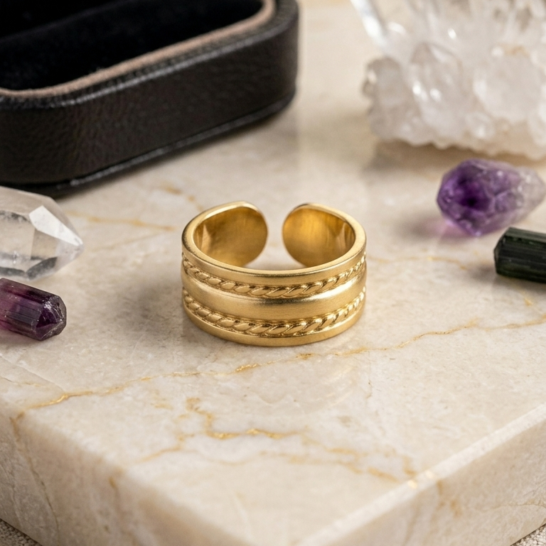 Broad Band Ring