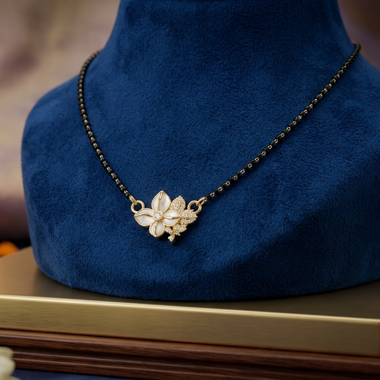 Flower Mangalsutra