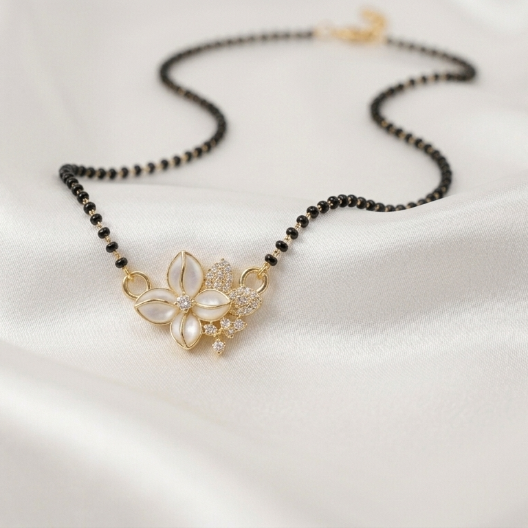 Flower Mangalsutra