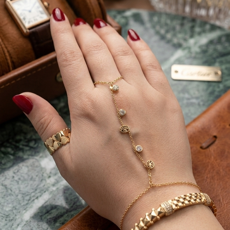 Evil Eye Handchain