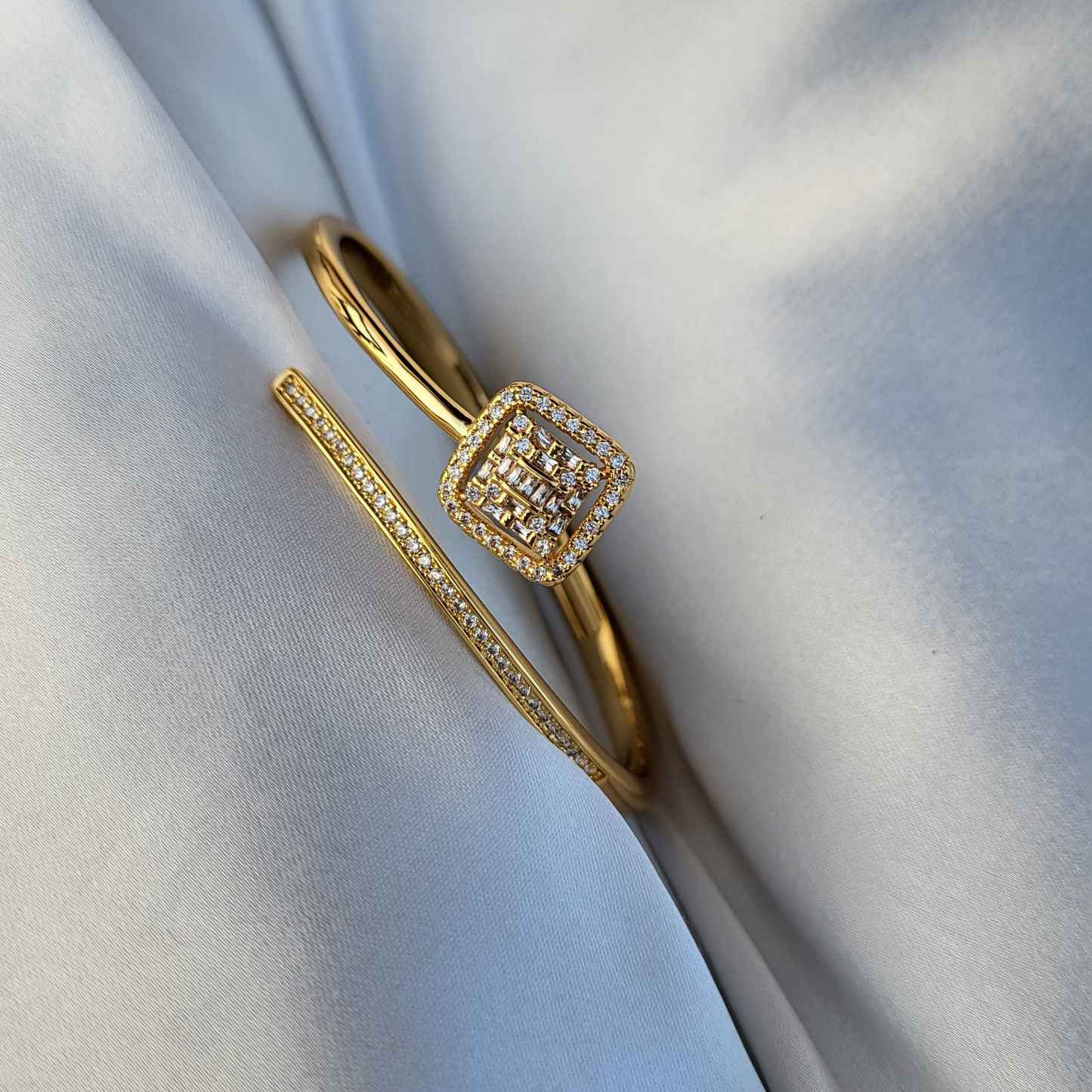 Open Ended Square Premium Bracelet