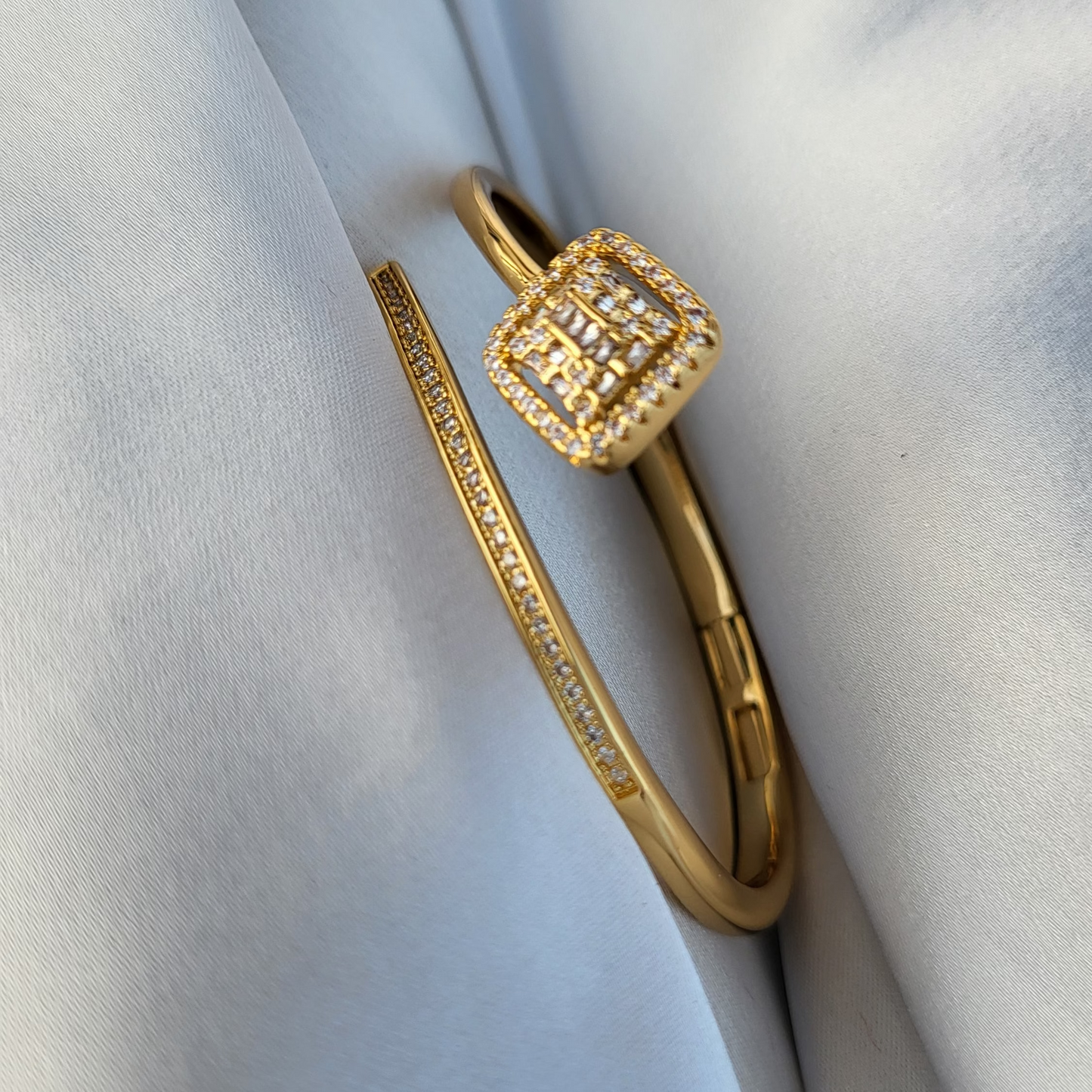 Open Ended Square Premium Bracelet