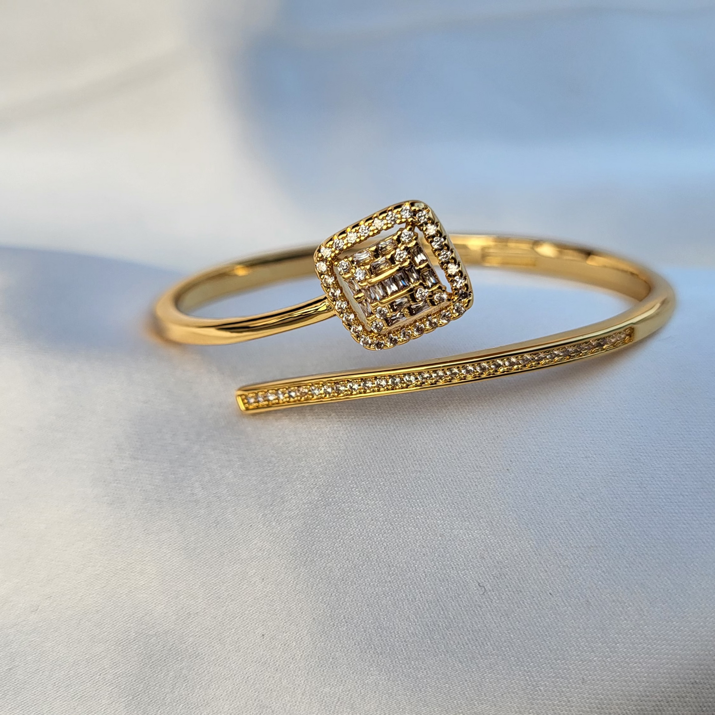 Open Ended Square Premium Bracelet
