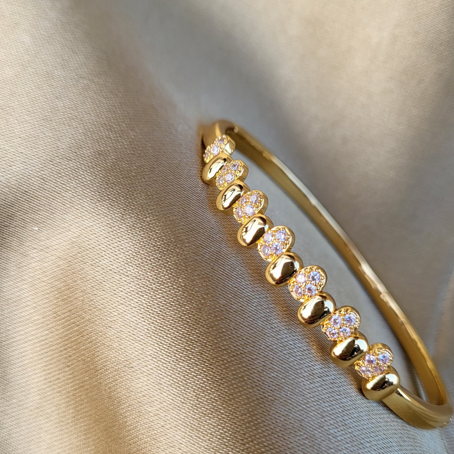 Diamond Accent Gold Bracelet