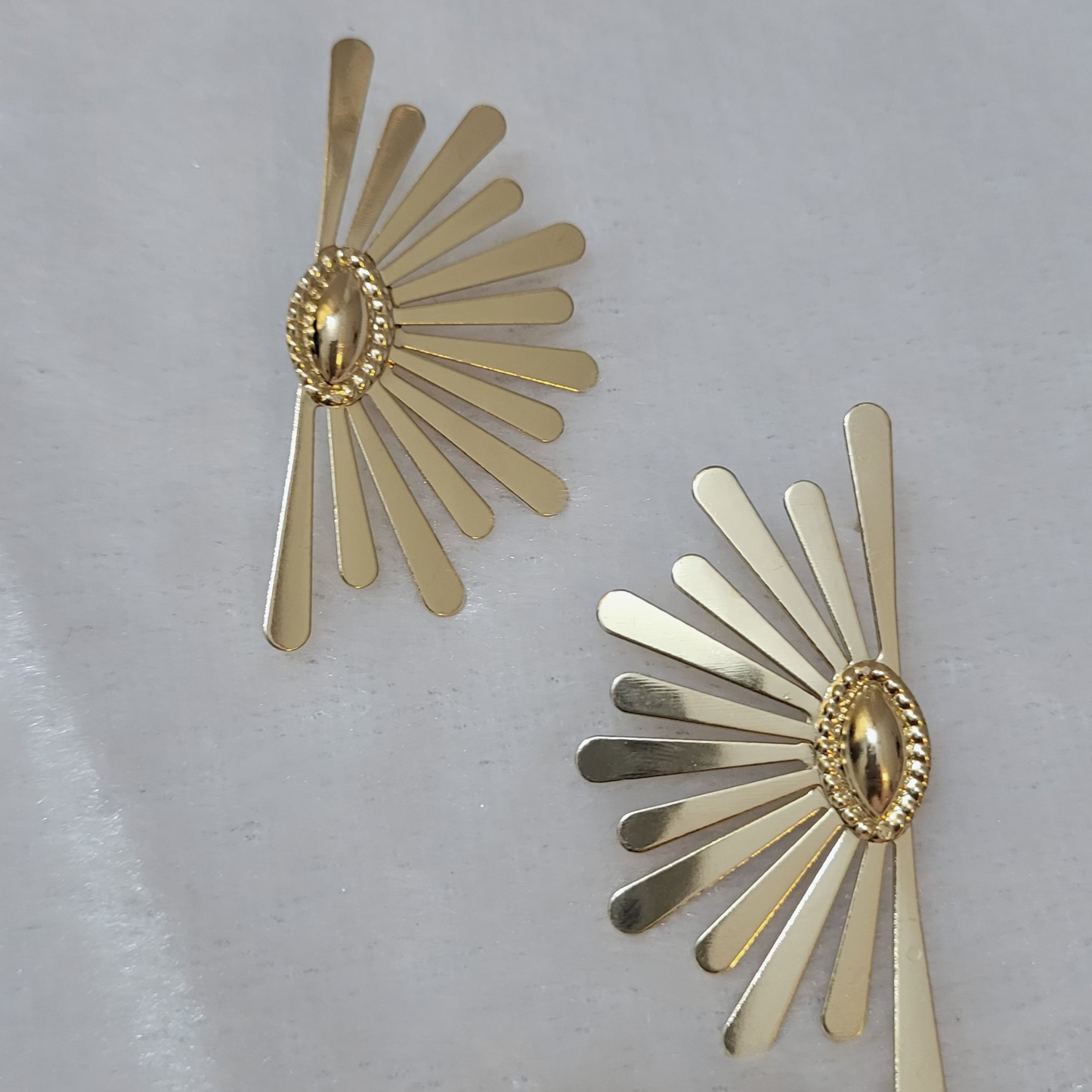 Half Flower Earring