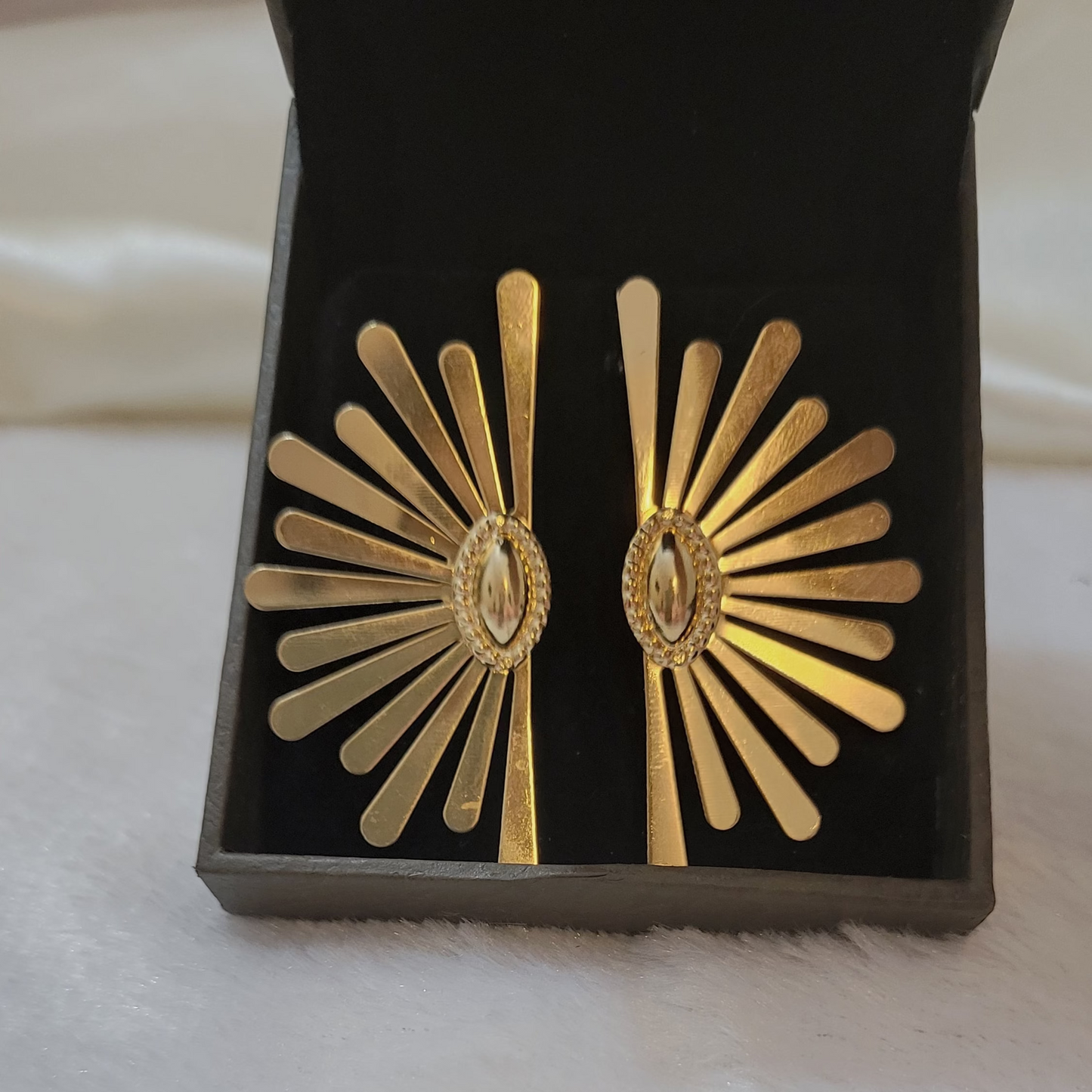 Half Flower Earring