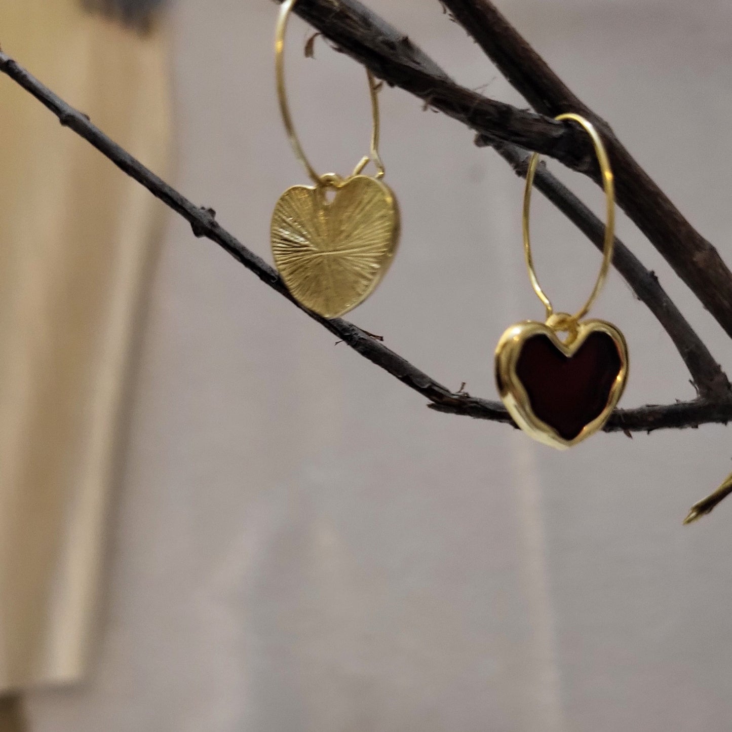 Heart Hanging Earring