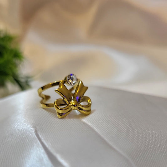Bow Silhouette Ring