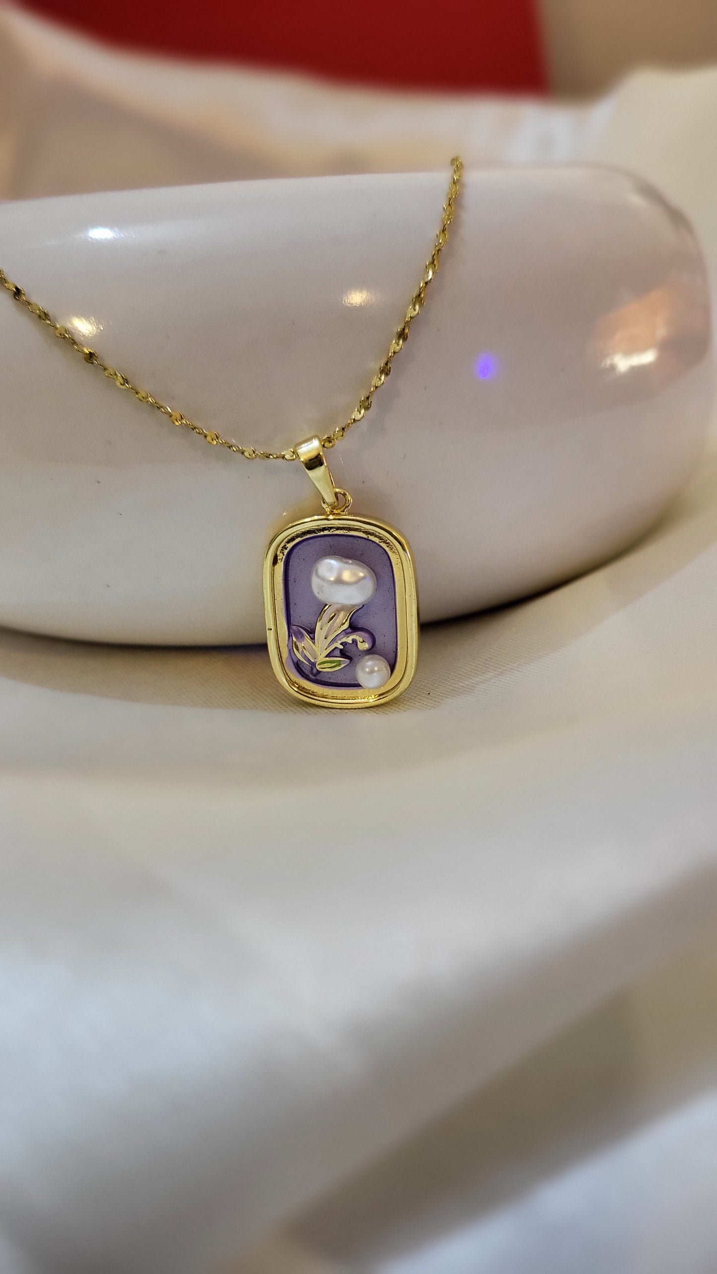 Soft Lavender Pendent