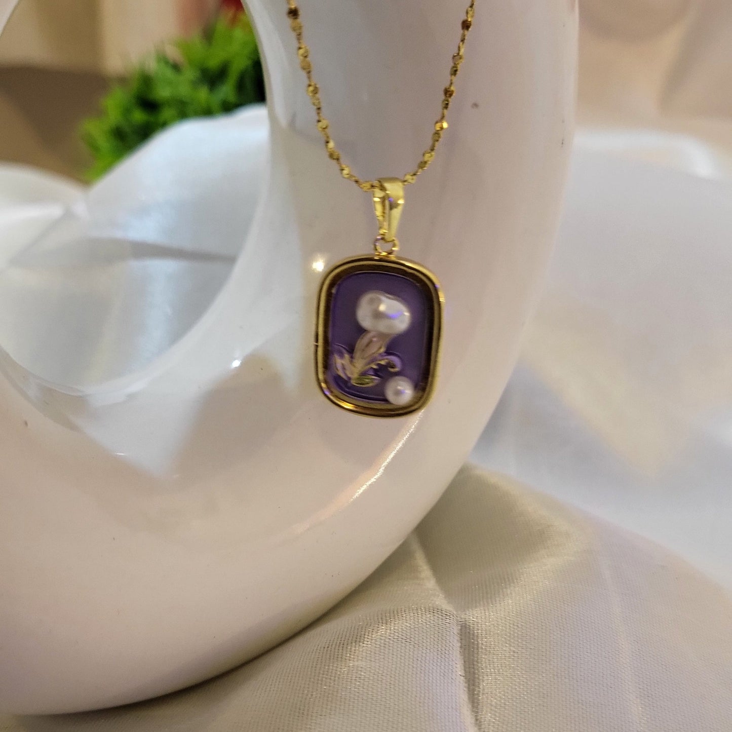 Soft Lavender Pendent