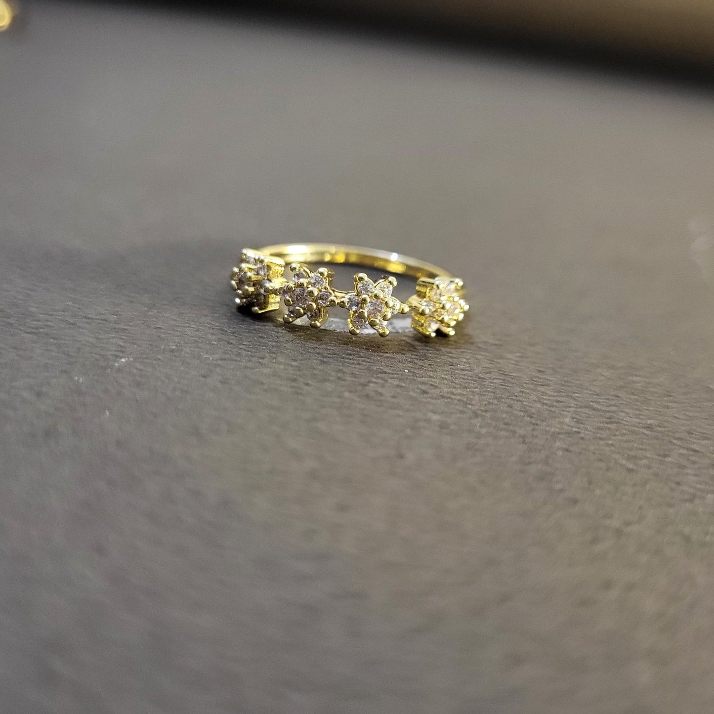 Floral Cluster Ring