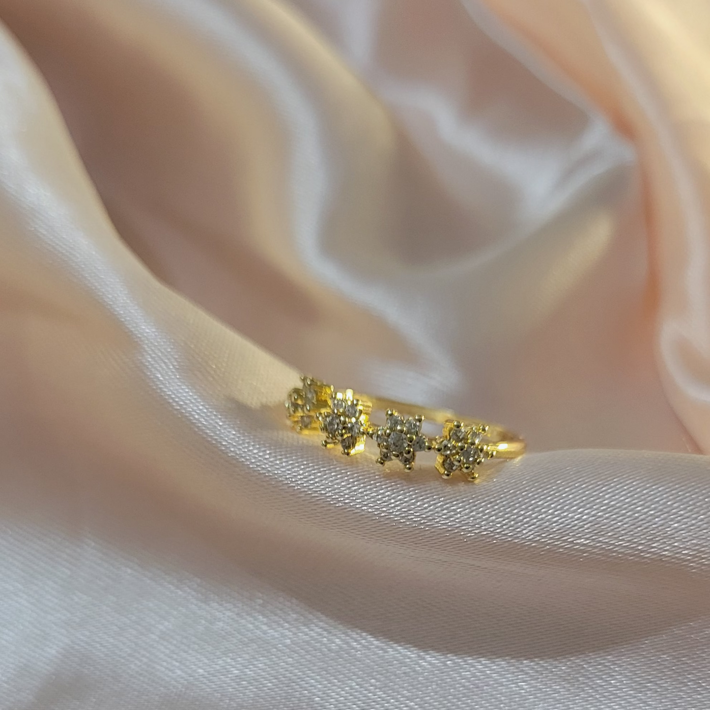 Floral Cluster Ring