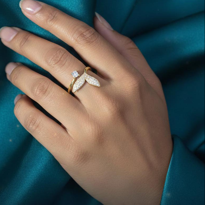 Mermaid's Tail  Design Ring