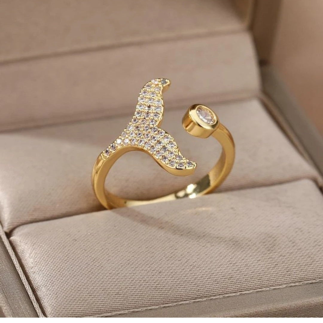 Mermaid's Tail  Design Ring