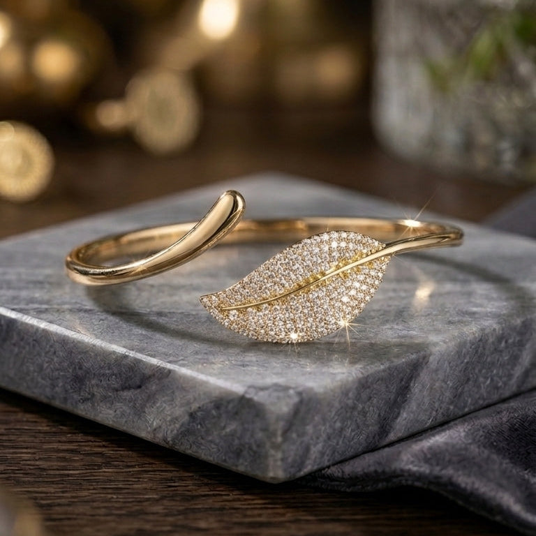 Leaf Motif Bracelet